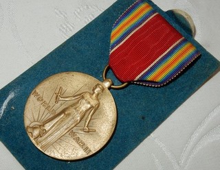 WW2 US VICTORY CAMPAIGN SERVICE MEDAL USA WORLD WAR II UNITED STATES MILITARY