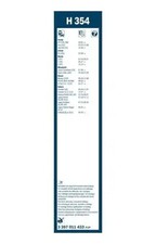 Scheibenwischerblatt Bügelwischblatt 3 397 011 433 BOSCH für HONDA INFINITI