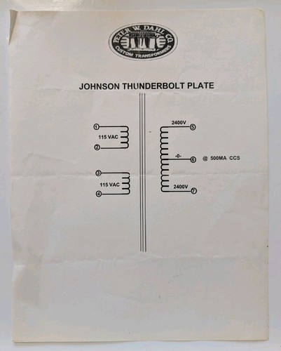 EF Johnson Viking Thunderbolt Operating Manual And Related Documents Schematics - Photo 12/14