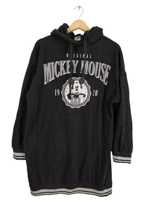 DISNEY Robe à capuche Dames Robe T EU 40 noir style décontracté - Photo 1/4
