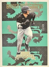 2025 Panini Crusade /49 🔥 Braden Montgomery #9 Chicago White Sox