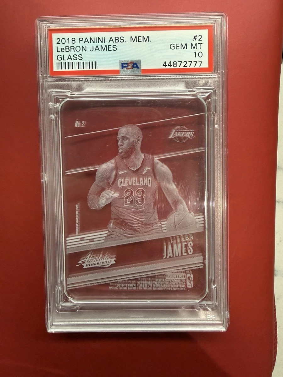 Panini LeBron James 10 Graded Basketball Sports Trading Cards
