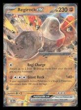 Regirock ex #101 Prices | Pokemon Destined Rivals | Pokemon Cards