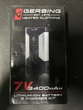 Gerbing Heated Clothing Battery & Charger Kit OEM 7V 3400mAh Lithium-Ion G0719U