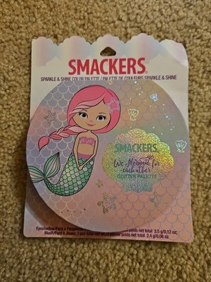 Lip Smackers Sparkle & Shine Mermaid Glitter Palette - Eyes Face Makeup - New