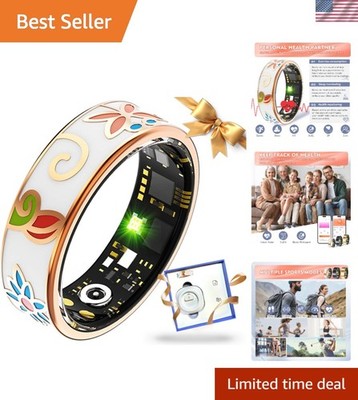 Versatile Enamel Smart Ring: Comprehensive Activity Tracking for Healthy Living
