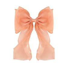 Large Hair Bow Clips for Women, Pink Bow Hair Barrettes with Long Tail French Ha