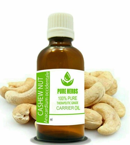 Pure Herbs Cashew Nut 100% Pure & Natural Anacardium Occidentale Carrier Oil - Picture 6 of 14