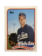 Excellent: Vintage 1989 topps Jack McDowell Chicago White Sox Trading Card