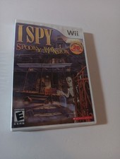 I Spy Spooky Mansion (Nintendo Wii, 2010) BRAND NEW, SEALED!