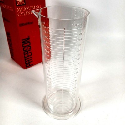 NEW Paterson Measuring Cylinder 1200ml (HAP)