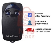 Telecomando ORIGINALE NICE FLOR FLO2R-S FLOR-S 2 tasti 433,92MHz