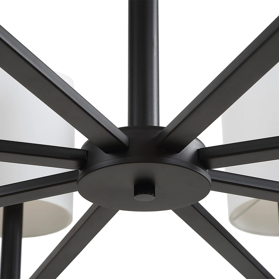 Uttermost 21393 Faiyam 8 Light 37"W Ring Chandelier - MultiColor - Image 3 of 4