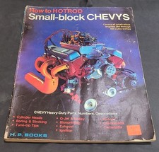 How to Hotrod Small Block Chevys Manual Book 1955 1972 Engines 265 400 Cubic In.