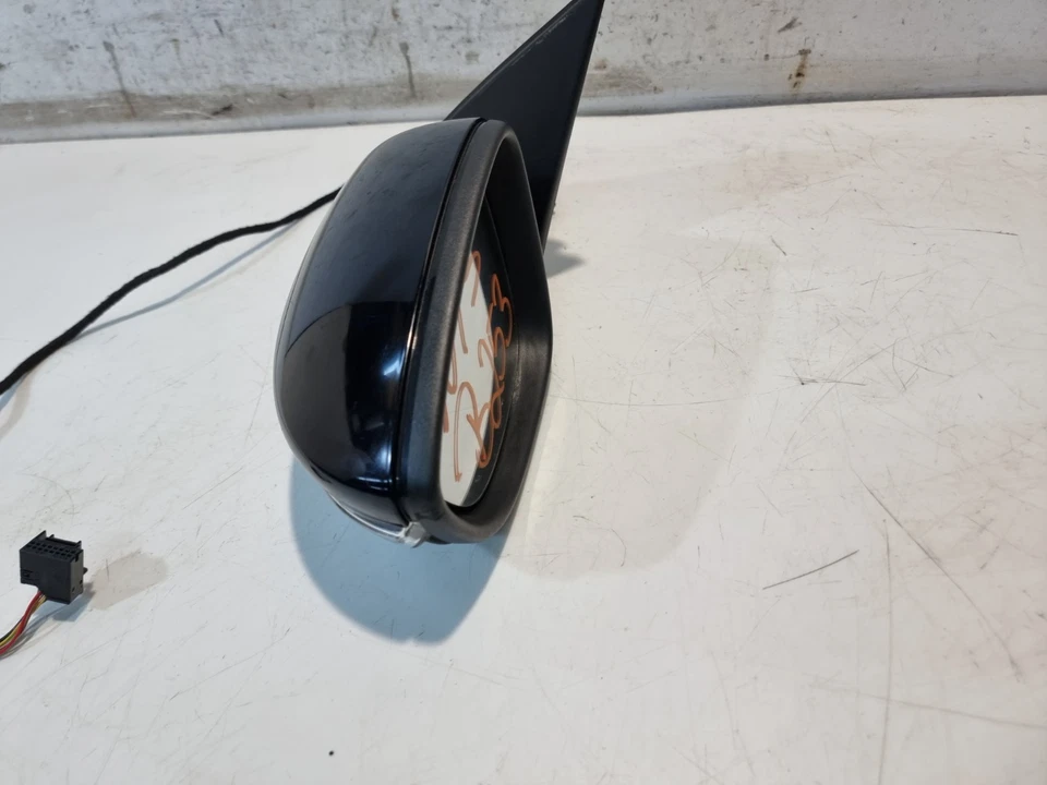 Espejo retrovisor delantero izquierdo eléctrico negro Volkswagen Passat 2013 B7 OEM 3C0857933A Foto 3 de 4