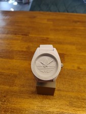Adidas Unisex Uhr Santiago Retro Vintage, ADH2711, neue Batterie,Kunststoff Band