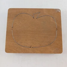 Pumpkin #1B Fall Thanksgiving Ellison Educational Equip Accucut Wood Dies 6"x5" 