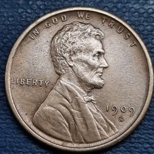 1909 S Lincoln Wheat Cent 1c RARE San Francisco Key Date UNC Uncirculated #99346