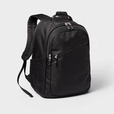 Everyday to Travel Backpack - All In Motion Black: Water-Resistant, Fits 17"