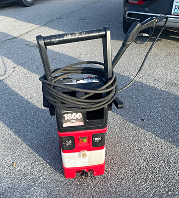 #ad Campbell Hausfeld 1800 PSI 1.5 GPM Electric Pressure Washer Wheel Mounted $35.00