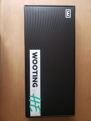 Wooting Two HE Gaming Keyboard US Wired Unused