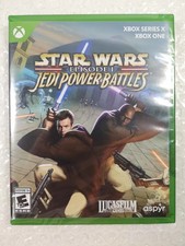 STAR WARS EPISODE I : JEDI POWER BATTLES XBOX SERIES X USA NEW (GAME IN ENGLISH/