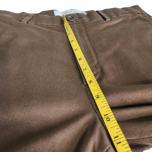 Banana Republic Mens Slim Fit Traveler Chino Pant Size 32 X 32 Chocolate Brown - Picture 11 of 13