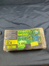Exo Terra Forest Moss Tropical Terranium Substrate 7 Quart (2 Pack) Frogs & CO