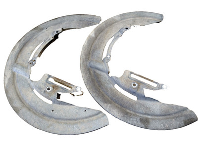 Dana 80 Rear Brake Rotor Dust Shield Set Ford F450 F550 eBay