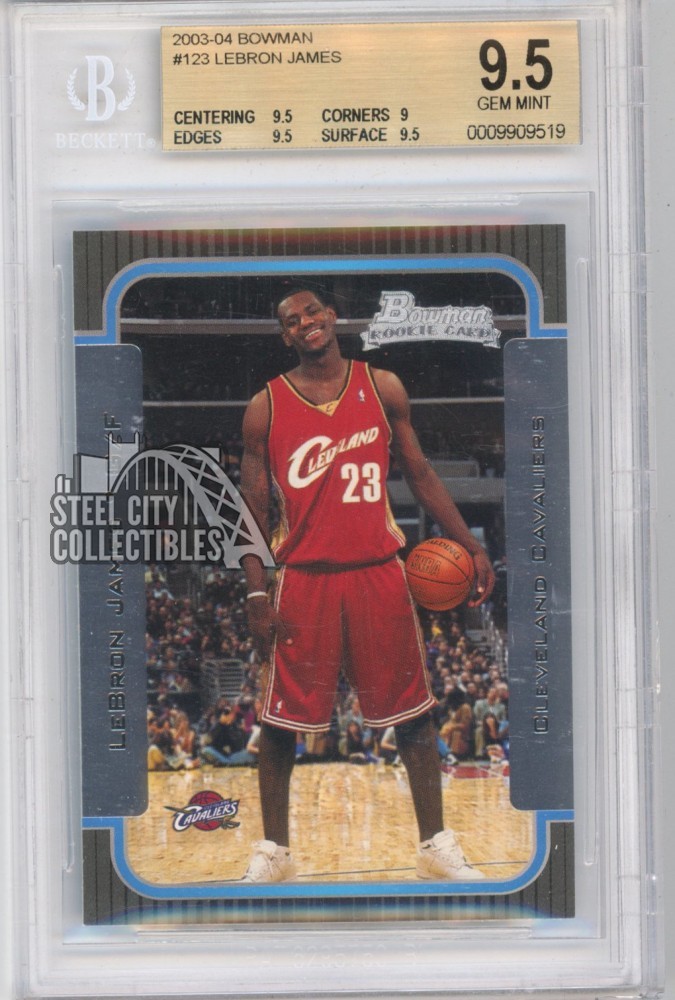 LeBron James 2003 Bowman #123 Base Price Guide - Sports Card Investor