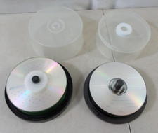 43 Blank CD's For Recording CD-R and CD-RW 52x 700mb 80min and 12x 74min 650mb