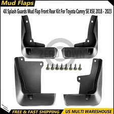 US Car Splash Guards Mud Flap Front Rear Kit For Toyota Camry SE XSE 2018 - 2023