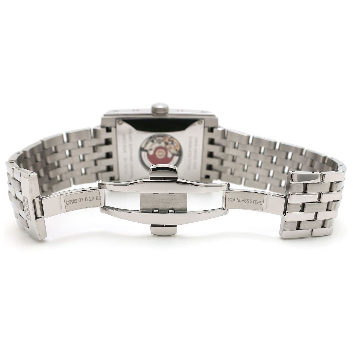 Oris Rectangular Complication Watch Day Date Moon… - image 5