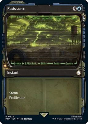Radstorm (Showcase) Universes Beyond: Fallout MTG LP card