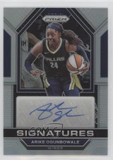 2023 Panini Prizm WNBA Signatures Silver Prizm Arike Ogunbowale #SG-AKO Auto