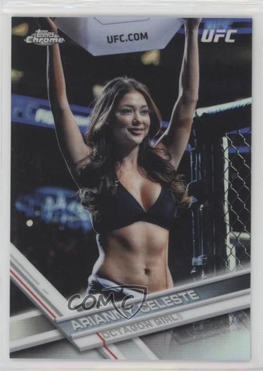 2017 Topps Chrome UFC Refractor Arianny Celeste #17 3k8