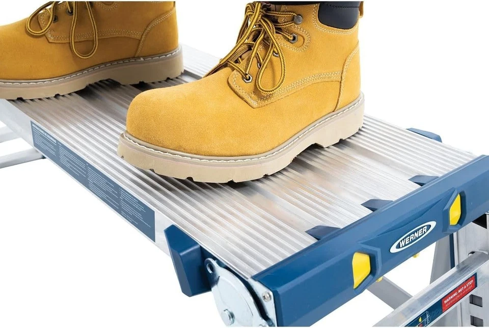 Werner Piattaforma da lavoro regolabile impalcatura portatile max 136KG 79023 - Imagen 3 de 4