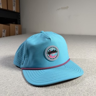 MELIN Hydro Coronado Drip Hat Cap Lagoon Blue Snapback Neon Collection