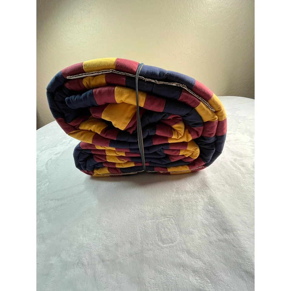 Ropa de cama edredón doble a rayas Pottery Barn Teen Harry Potter Hogwarts Foto 3 de 4