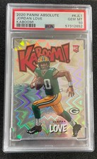 2020 Panini Absolute Jordan Love Kaboom SSP RC Rookie #K-JL1 Packers PSA 10 GEM