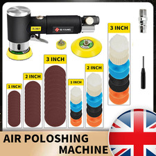 Protable Random Orbit Air Sander Pneumatic Grinding Machine For Car Polishing UK