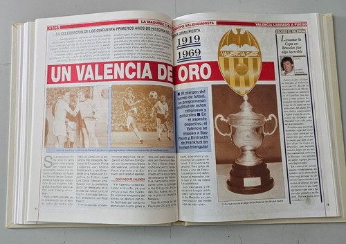 LIBRO VALENCIA CF LABRADO A FUEGO Spain Marca 1993 COLECCION COMPLETA COMO NUEVO - Imagen 20 de 24