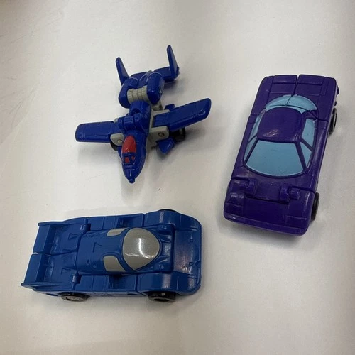 Vintage Transformers G1 Micromasters Car Patrol Tailwind 1989 Figures lot of 3