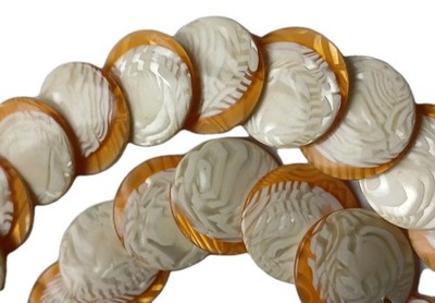 Original Lea Stein Collier aus laminiertem Celluloseacetat, 1968