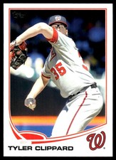 Tyler Clippard 2013 Topps Opening Day #166 Nationals MLB READ FREE SHIPPING