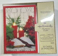 Hallmark Vintage Christmas Cards Set of 25 Holiday Greeting Cards NIB