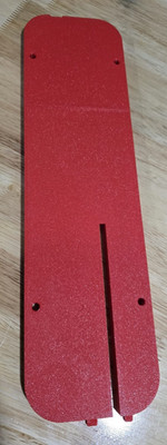 Zero Clearance Throat Plate Insert for Bosch GTS 10 XC Table Saw (GTS10XC)