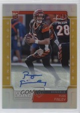 2019 Panini Chronicles Gold Zone Signatures 39/50 Ryan Finley #445 Auto 05k9