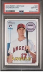 Shohei Ohtani 2018 Topps Heritage Rookie Card #600 PSA 10 Gem Mint
