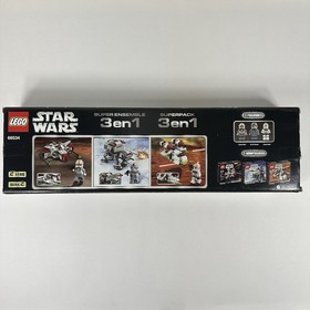 LEGO Star Wars Microfighters Super Pack 3-in-1 66534 With 3 Manuals No Minifigs